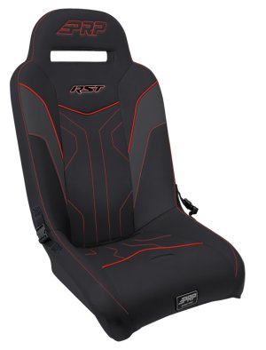 Polaris RZR PRO XP4 Rear Suspension Seat - PRP Seats - RST - Black/Red - `20-`23